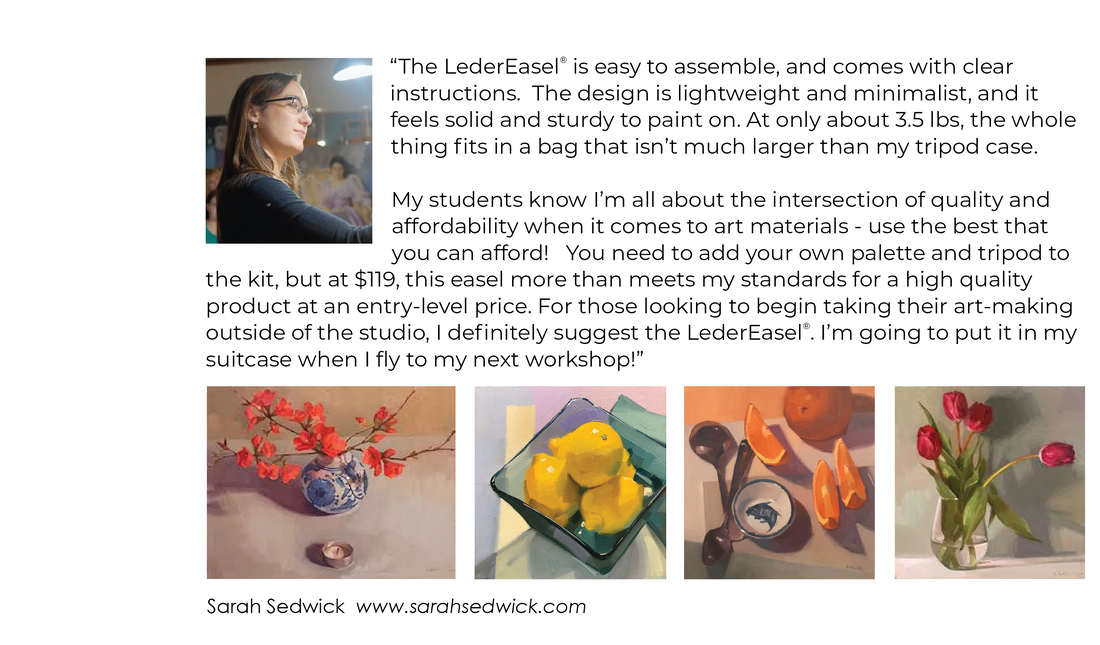 Sarah Sedwick review of the LederEasel